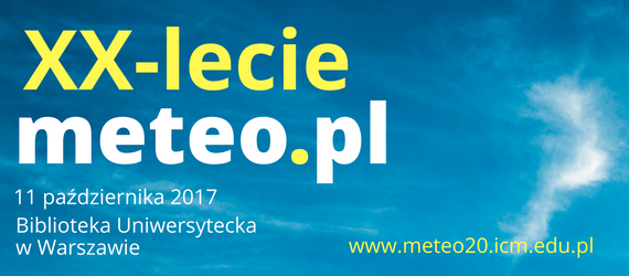Baner Konferencja XX lecie meteo.pl